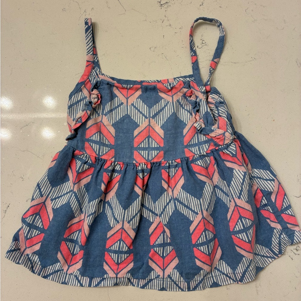 Carters Blue and Pink Baby Top